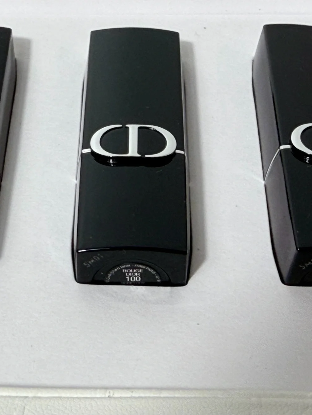 Dior Lipstick Trio with Quilted lipstick pouch